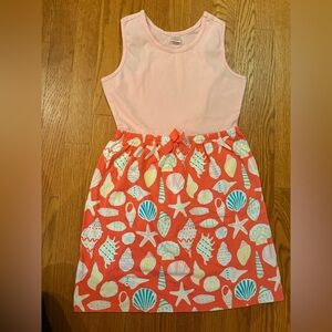 Gymboree Pink and Coral Seashell Dress